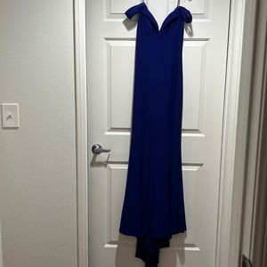 Adrianna Papell Blue Gown